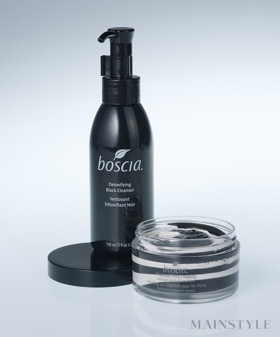 Detoxifying Black Cleanser and Charcoal Pore Pudding by Boscia